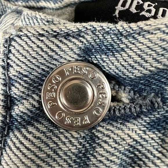 Peso Raws Baggy Jeans Size Small Metal P Details - Picture 7 of 14